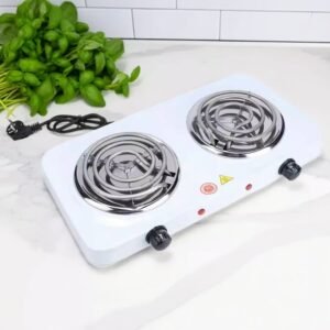 Plaque Chauffante Électrique À Double Plaque 2000W Avec Contrôleur De Thermostat High Star HS012