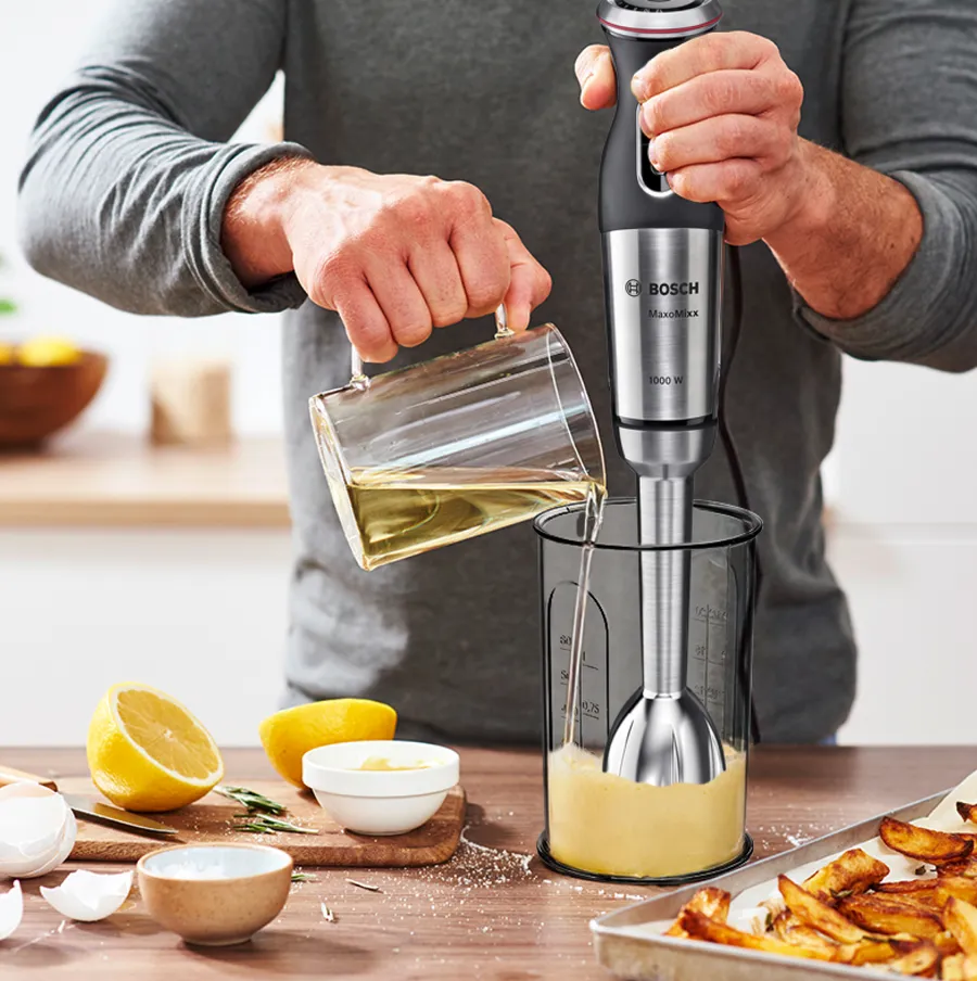 Mixeur à main1000 W acier inoxydable Bosch MS8CM61V1 – Image 6