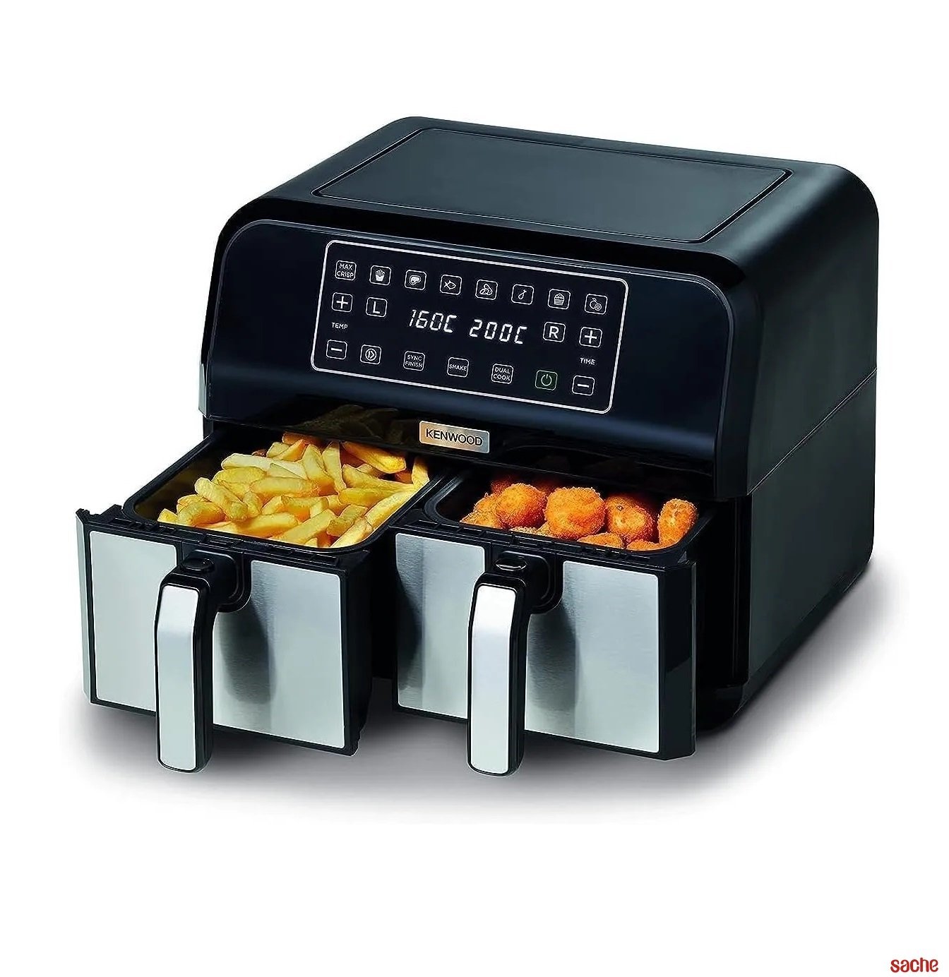 Airfryer À Double Zone Avec Écran Tactile 3L 1700W Kenwood HFM75