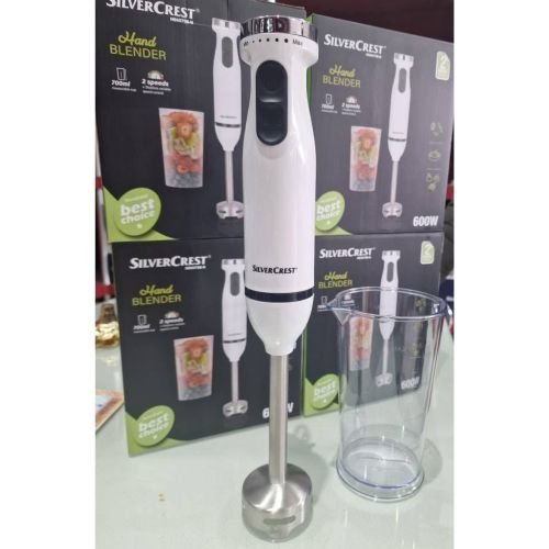 SilverCrest Bras Mixeur Inox - 600 W Avec Tasse - HB6079B-N – Image 3