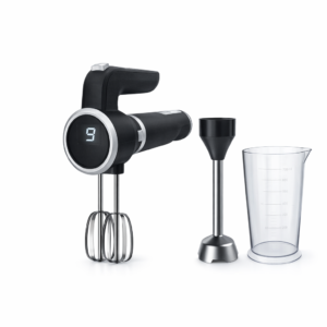 Bras Mixeur et Batteur 3 en 1 - 600 W 12 Vitesses TrustMann TM-HM-201