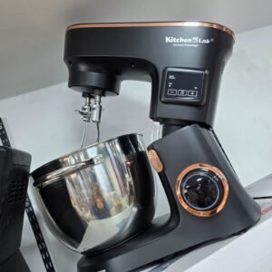 Petrin Double Crochet 8L 2000W avec Minuteur KitchenLab KT-STM-004 Noir