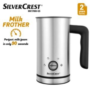 Mousseur à Lait Electrique INOX 550W 300ML  SilverCrest MK1700D-GS