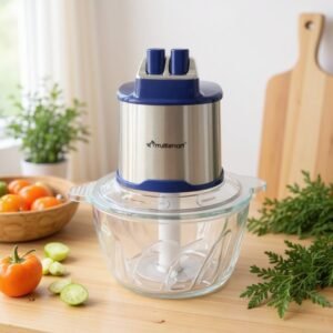 Hachoir En verre 3L 400W 06 Lames MultiSmart MS-FC2233 Bleu