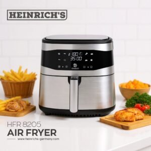 AirFryer inox 8L 1800W 200° Heinrich´s Germany HFR 8205 Original