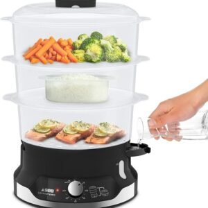 Cuiseur vapeur SRB ultracompact 3 étage Seb VC204800 Original