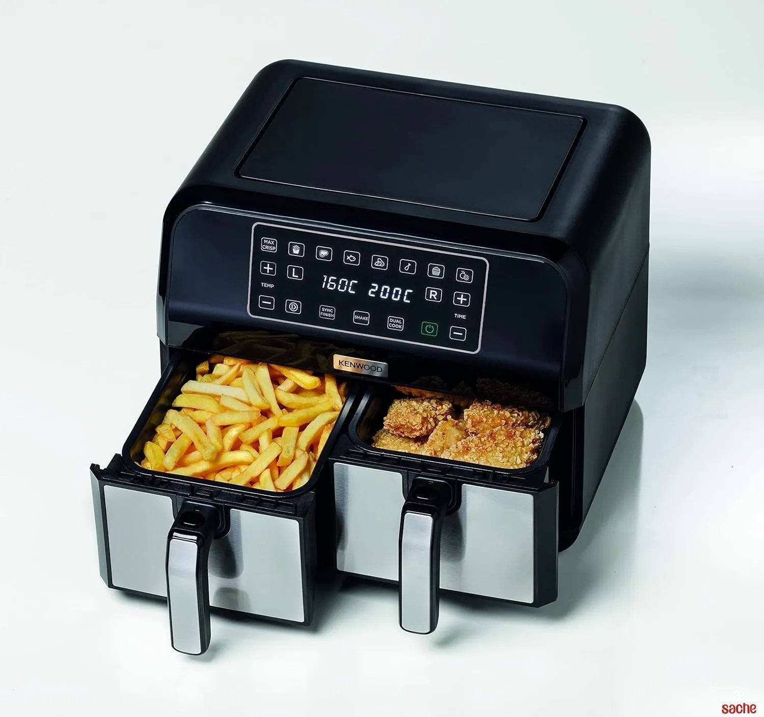 Airfryer À Double Zone Avec Écran Tactile 3L 1700W Kenwood HFM75 – Image 2