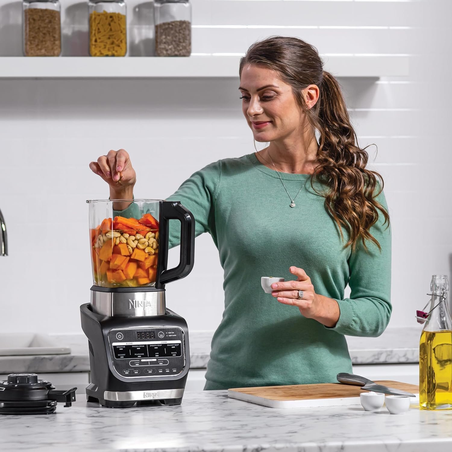 Blender Électrique 1000W 10 Programmes 1.7L 2En1 Foodi Ninja Hb150eu – Image 3