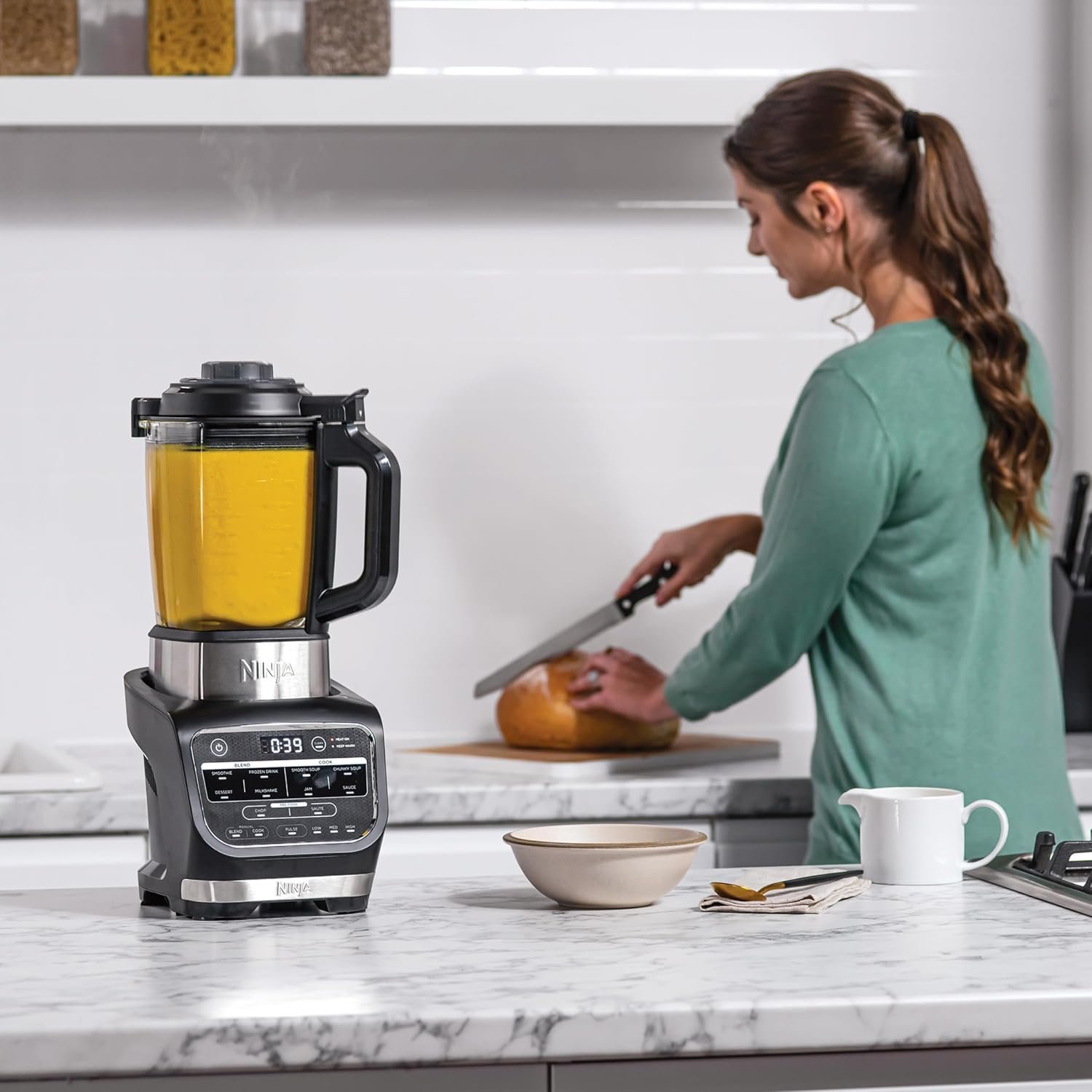 Blender Électrique 1000W 10 Programmes 1.7L 2En1 Foodi Ninja Hb150eu – Image 4