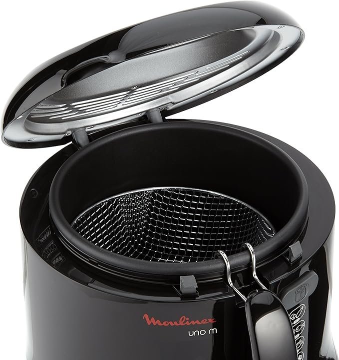 Friteuse 1.5L 1600W Uno Noir Moulinex Originnal AF125810 – Image 2