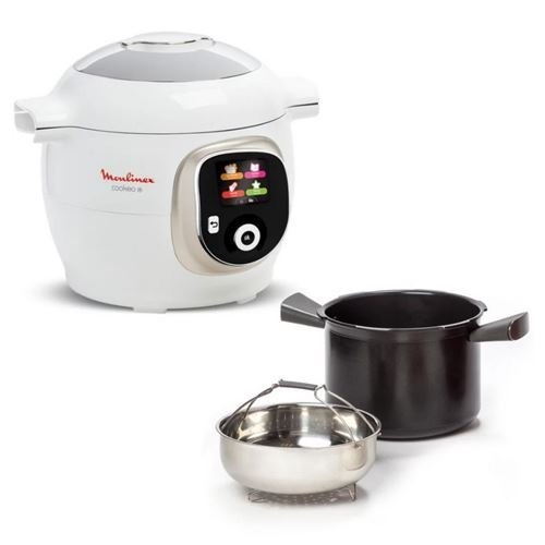 Cookeo Blanc Moulinex 180 recettes 1600W Original Ref CE85BA10 – Image 2
