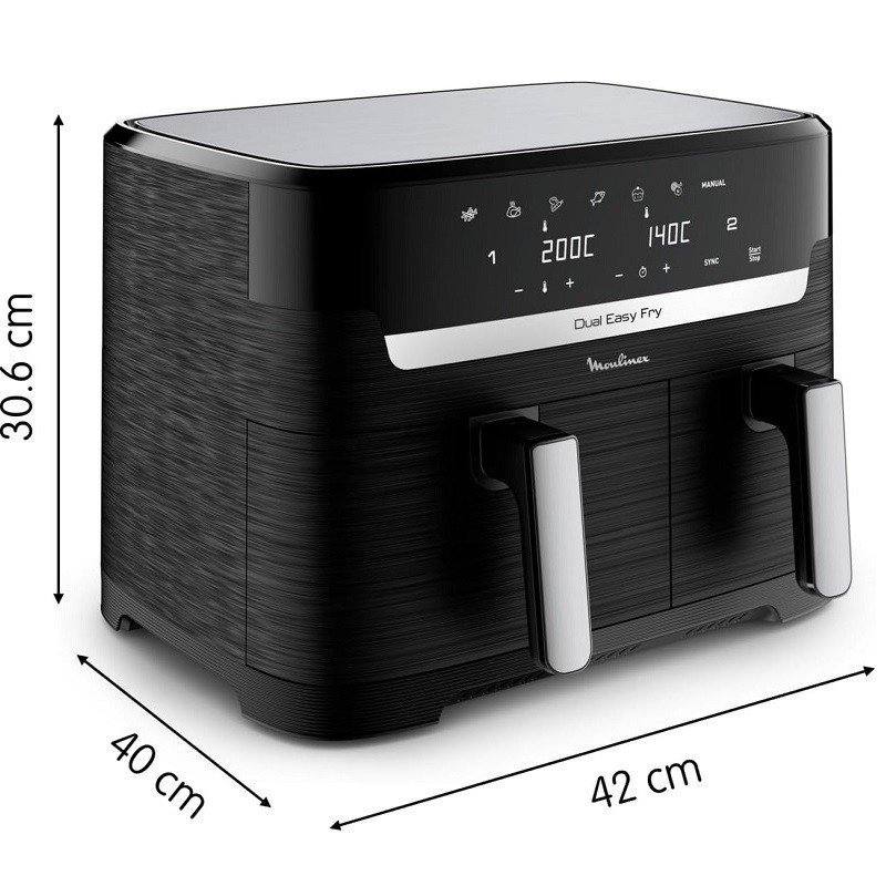Friteuse sans huile 8.3l digital Moulinex EZ901B20 – Image 4