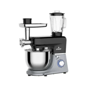 Pétrin CRISTOR Multi Fonctions -7 L-1400 W Noir et Gris Cristor KPM50DGN