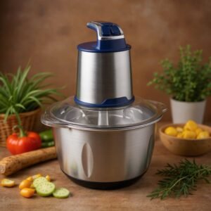 Hachoir inox 05 L 06 Lames 600W MultiSmart MS-FC2145 Bleu