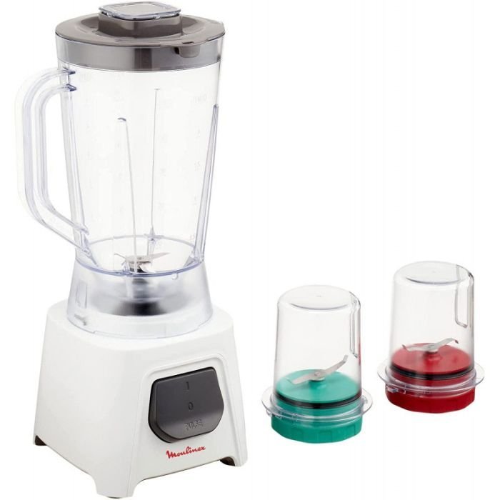 Blender Électrique 1.5L 450W Avec Moulin À Légumes Moulinex LM2B3126 – Image 2