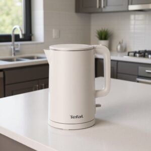Bouilloire Électrique Sans Fil 1.5L 1500W Avec Isolation Sans Danger Tefal KO140BE0