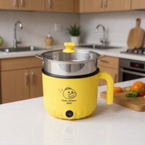 Mini Cuiseur À Vapeur electrique de Voyage  600W 1.8L Sovidio SD-18