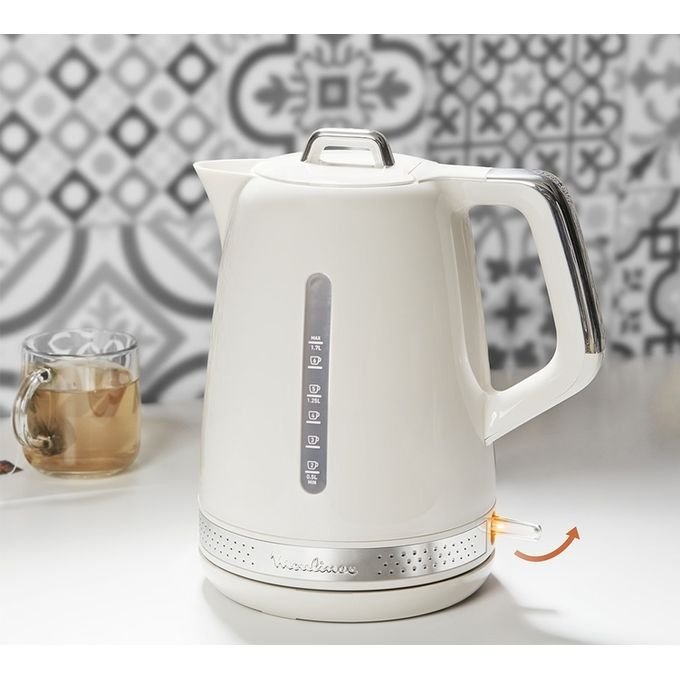 Bouilloire soleil blanc 1.7L 2400W Moulinex By320A10 – Image 4