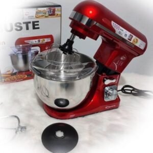 Robot Pétrin inox 5L 1000 W 06Vitesses Rouge Robuste PK2