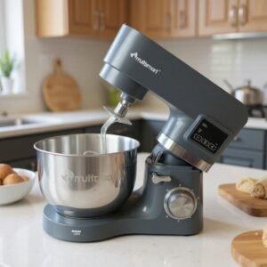 Robot Pétrin 6.2L 1500W avec 03 accessoires et afficheur LCD Multismart MS-SM2106