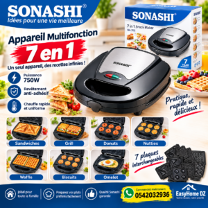 paninuse inox - sonashi - 7en 1 - 760w ssm-862